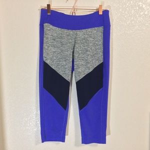 REEBOK Speedwick Color Block Leggings Size Large